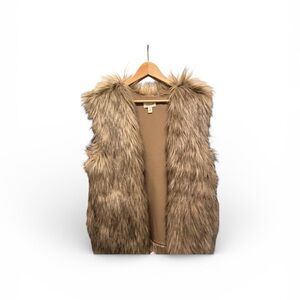 Luxurious Faux Fur Teddy Jacket - Tan